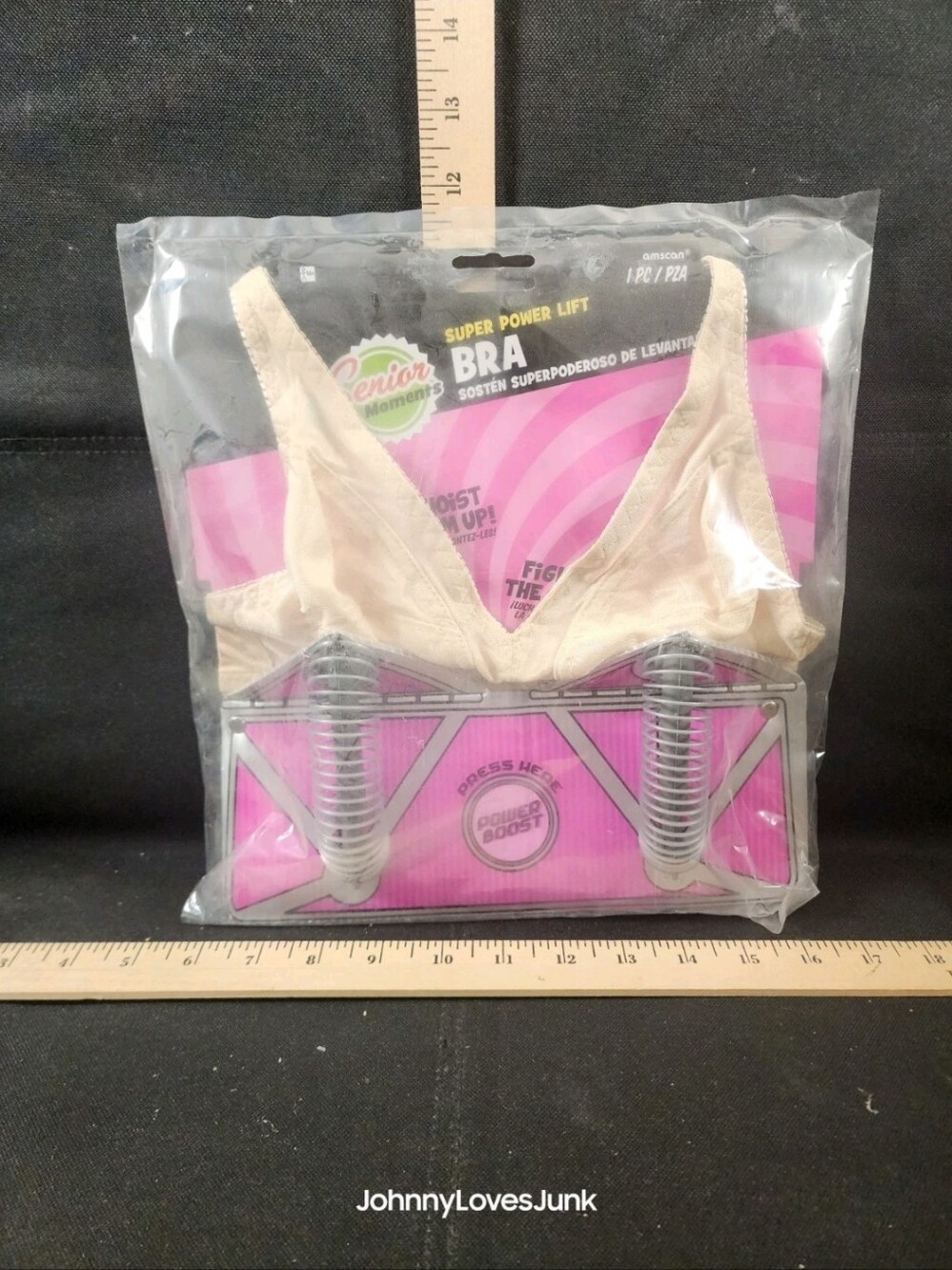 Vintage Gag Gift Super Power Lift Bra New Sealed Never Opened